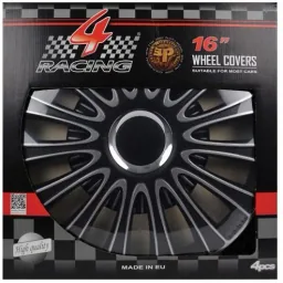 Radblendenset LeMans Pro Silver Black 16inch