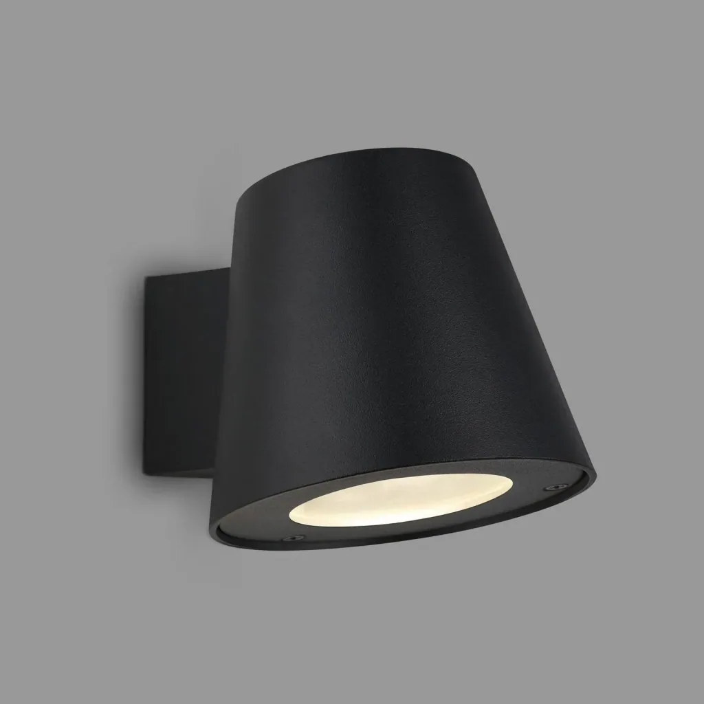 LED Außenleuchte, 1-flammig, IP44, GU10 Fassung , inklusive LED Leuchtmittel 4,9W 460 lm "