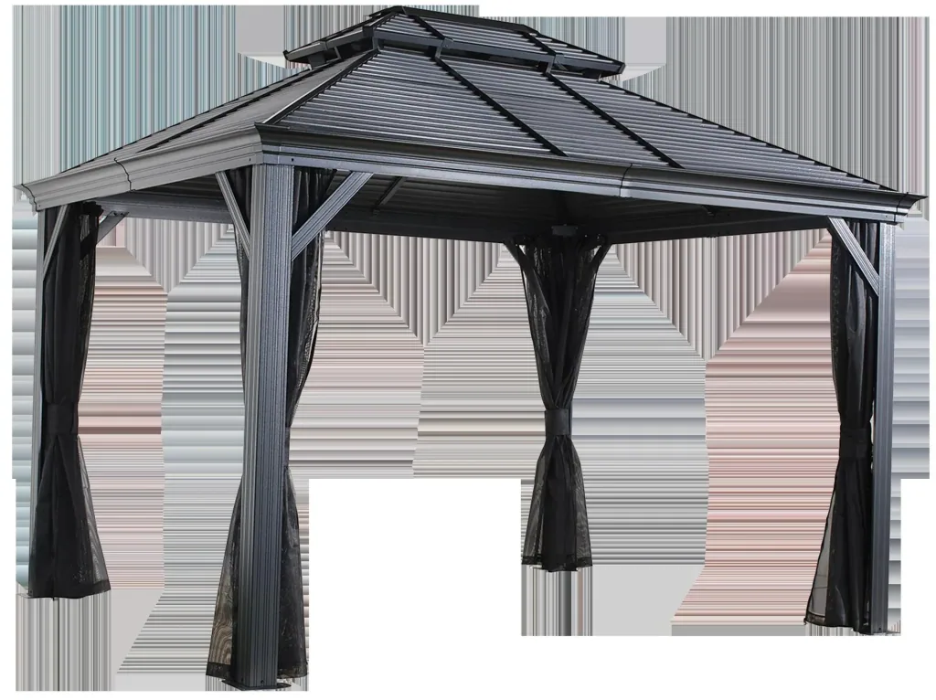 Sojag Pavillon Mykonos 10 x 12 Doppeldach