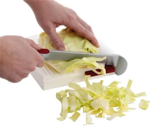 Käse-Schneider „Fromarex“, Weiß/ Rot