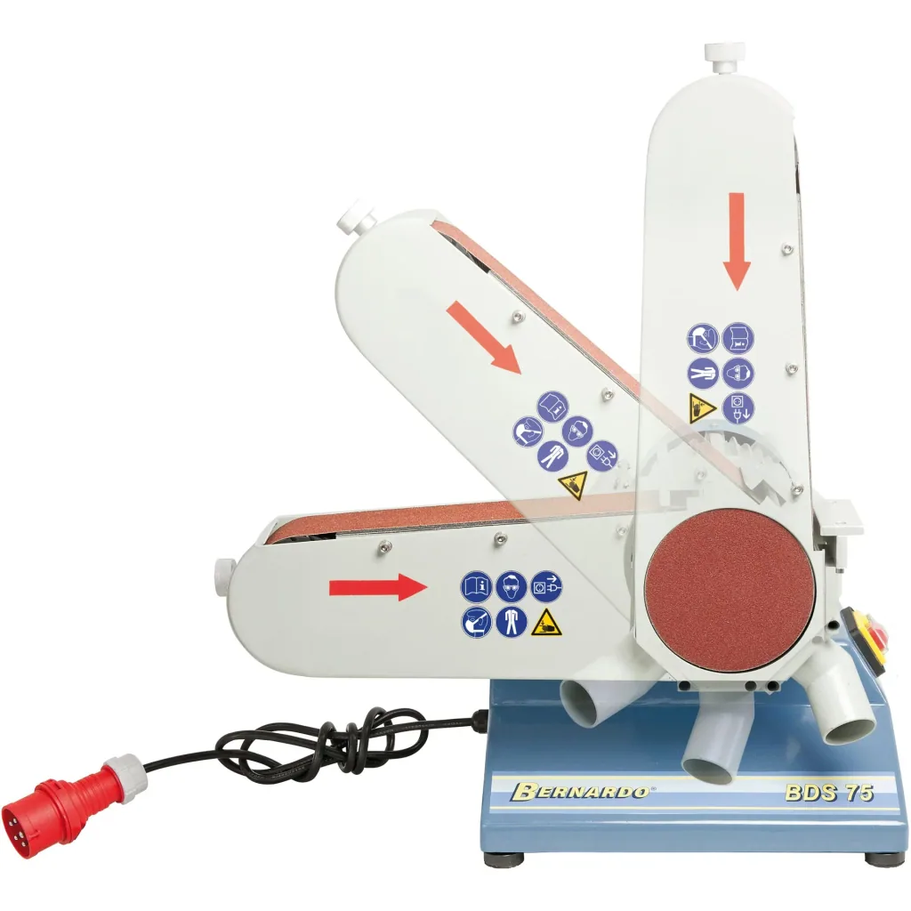 Bleche und Bernardo Exzenterschleifer BDS 75 / 400V