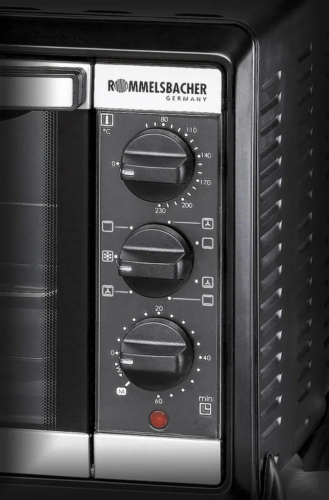Kleinbackofen BG 1055/E "Edelstahl", mit Umluft