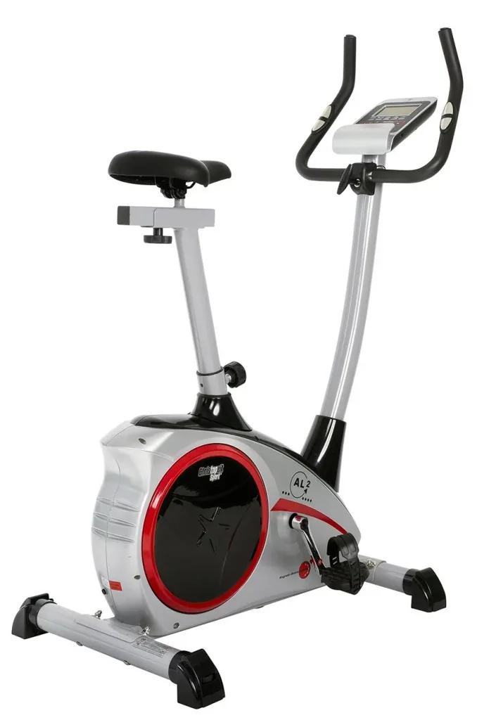 Heimtrainer Ergometer AL 2 silber