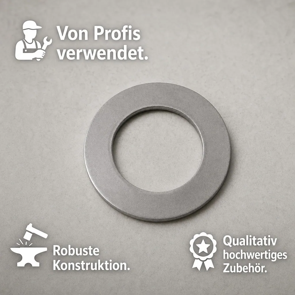 Edelstahl Unterlegscheibe für Zapfhähne, 5/8 - Perfekt für Zapfanlagen & Getränkearmaturen