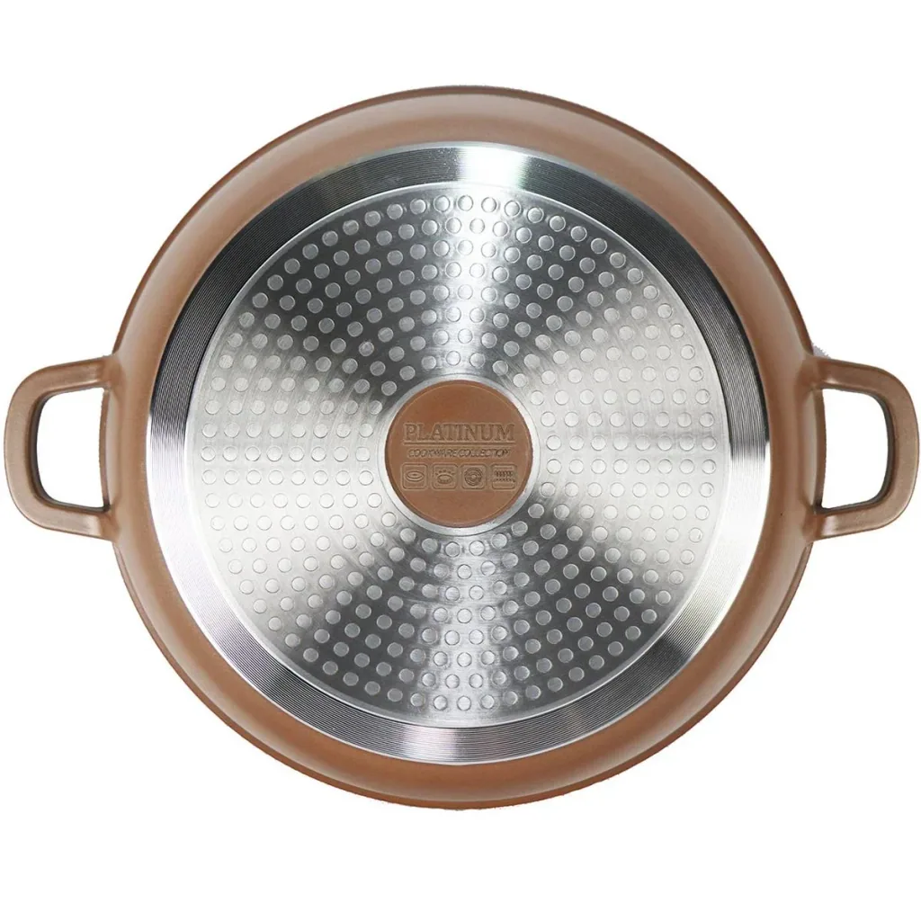 Kochtopf - mit Deckel - 28 cm - Kupfer