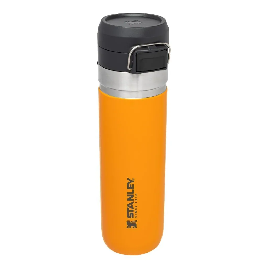 Quick Flip Water Bottle 0,7 l, Saffron, Vakuumisolierung, Sicherheitsverschluss