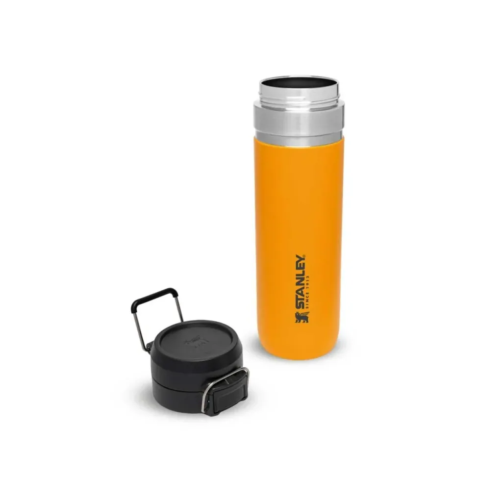 Quick Flip Water Bottle 0,7 l, Saffron, Vakuumisolierung, Sicherheitsverschluss