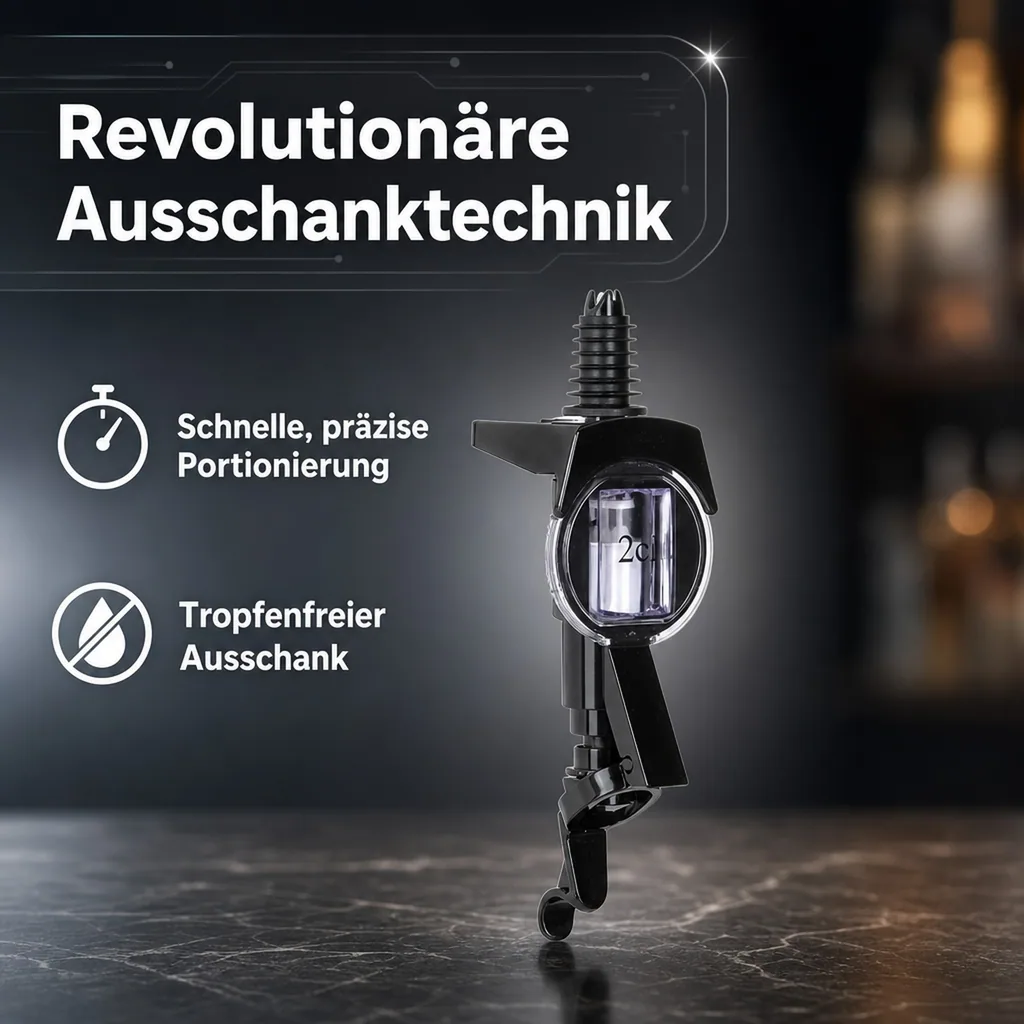 Portionierer, Schnapsausgießer, Spirituosen Dosierer - Spirit Master, Anisfest - !NEUE TECHNIK!