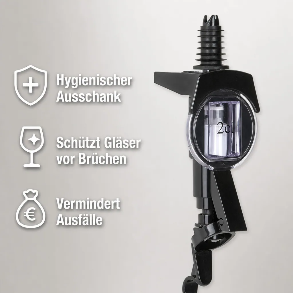 Portionierer, Schnapsausgießer, Spirituosen Dosierer - Spirit Master, Anisfest - !NEUE TECHNIK!