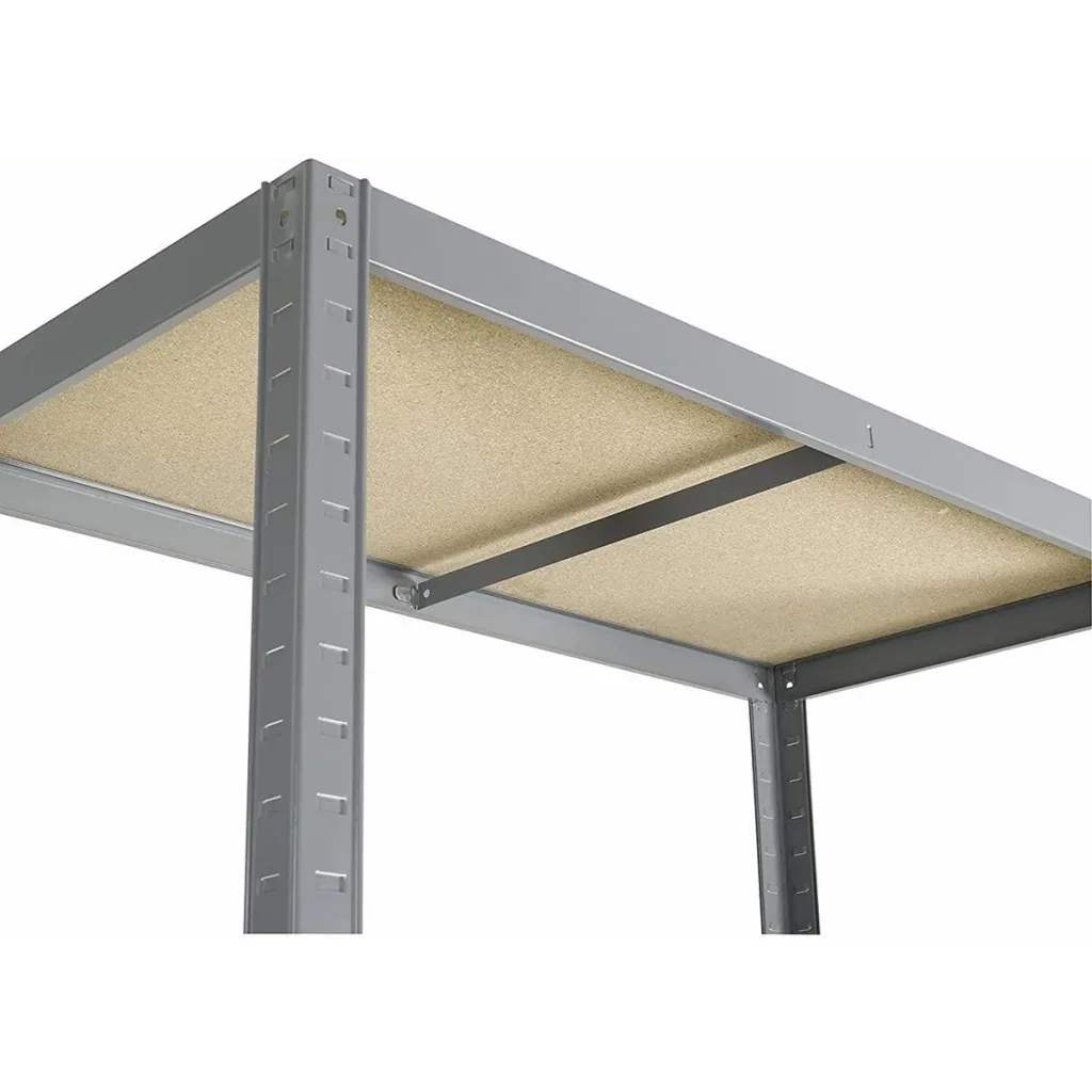 Metall-Lagerregal / Fachbodenregal mit 5 Fachböden - 875kg Kapazität - (HxBxT) 120x40x180cm - 175kg pro Fachboden