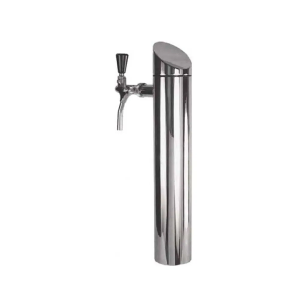 Schanksäule, Bierzapfsäule - Modell Tower, poliert, 1-leitig