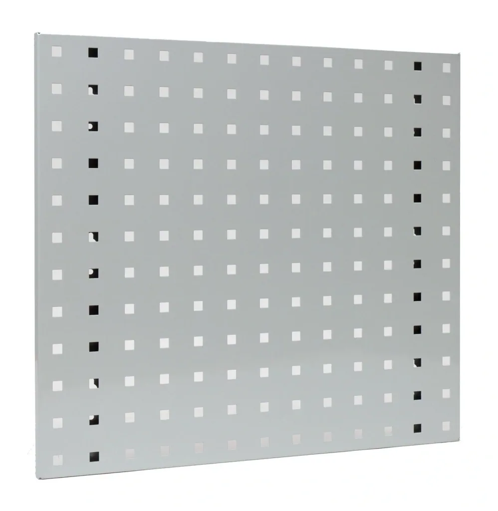 Lochplatte 493mm x 456mm, RAL 7035