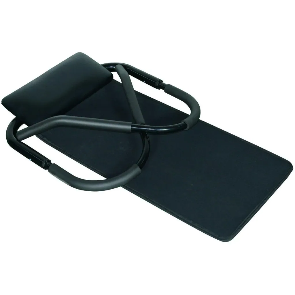 Bauchtrainer AB Roller mit Matte Trainer schwarz