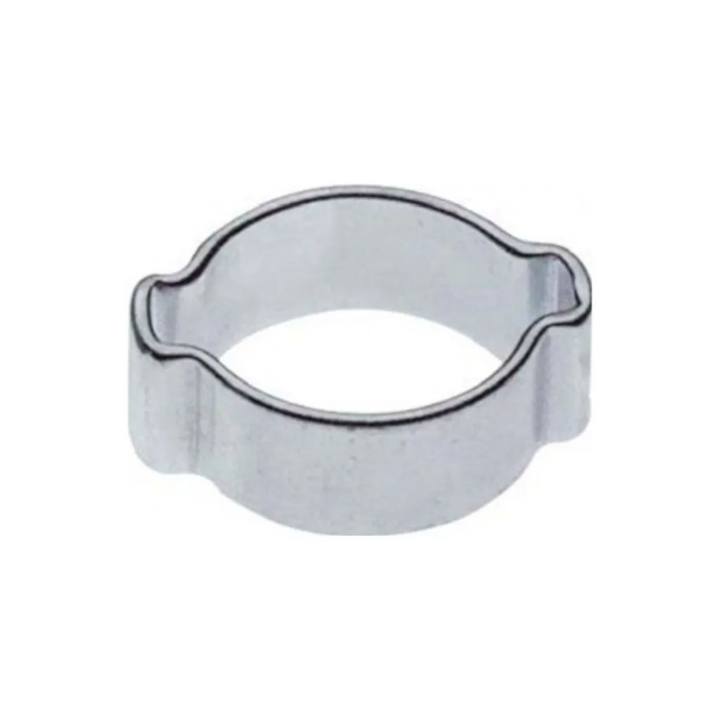 2-Ohr-Schlauchklemme 10mm, verzinkt, 100 Stück