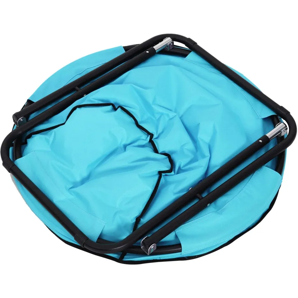 Klappstuhl Klappsessel Campingstuhl Gartenstuhl Blau 80 x 80 x 75 cm