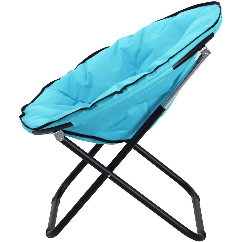 Klappstuhl Klappsessel Campingstuhl Gartenstuhl Blau 80 x 80 x 75 cm