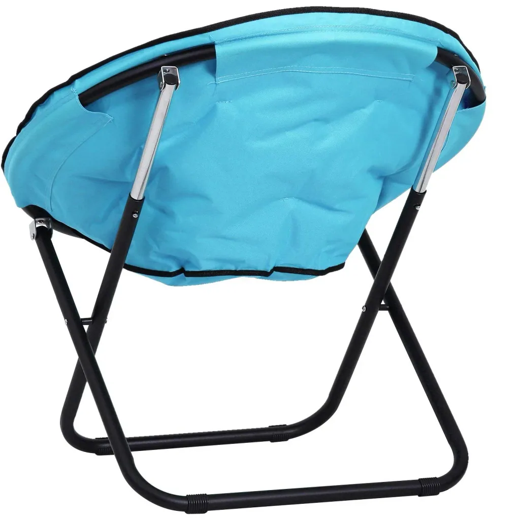 Klappstuhl Klappsessel Campingstuhl Gartenstuhl Blau 80 x 80 x 75 cm