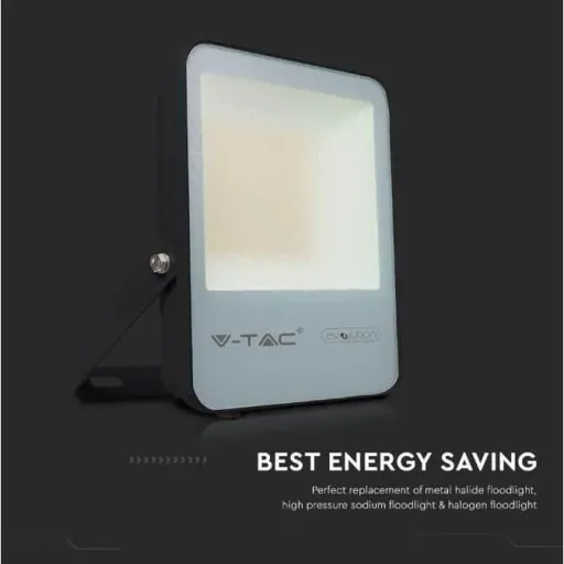 VT-30185 LED-Flutlicht - 30 W - 4720 Lm - 4000K - schwarz - Extra effizient