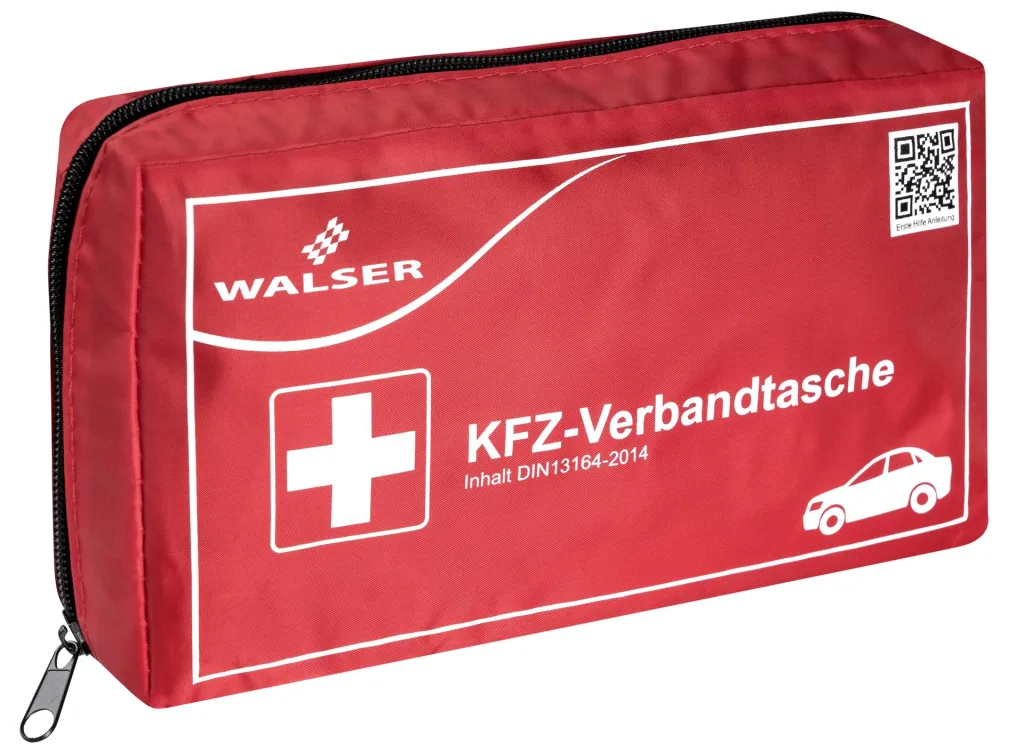 KFZ Verbandstasche rot nach DIN 13164
