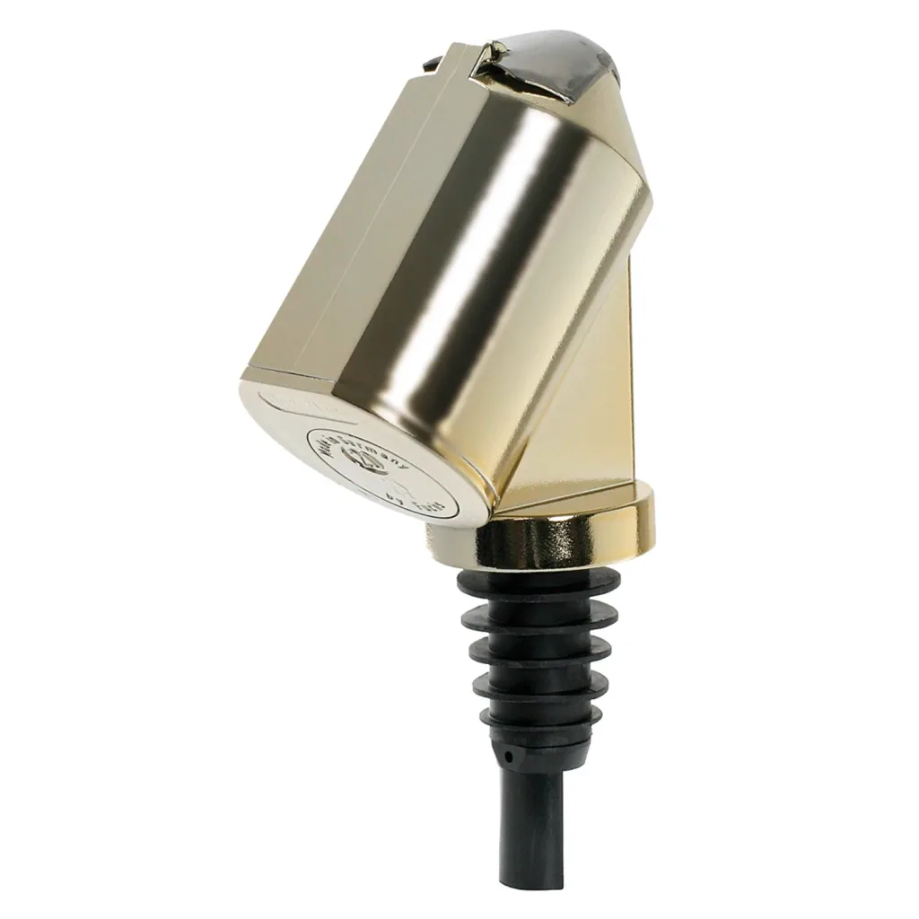 Flaschenportionierer, Ausgießer - Bottle Master 3000, gold, für 0,5 - 1,5 L Flaschen, Ausschankmenge: 40 ml