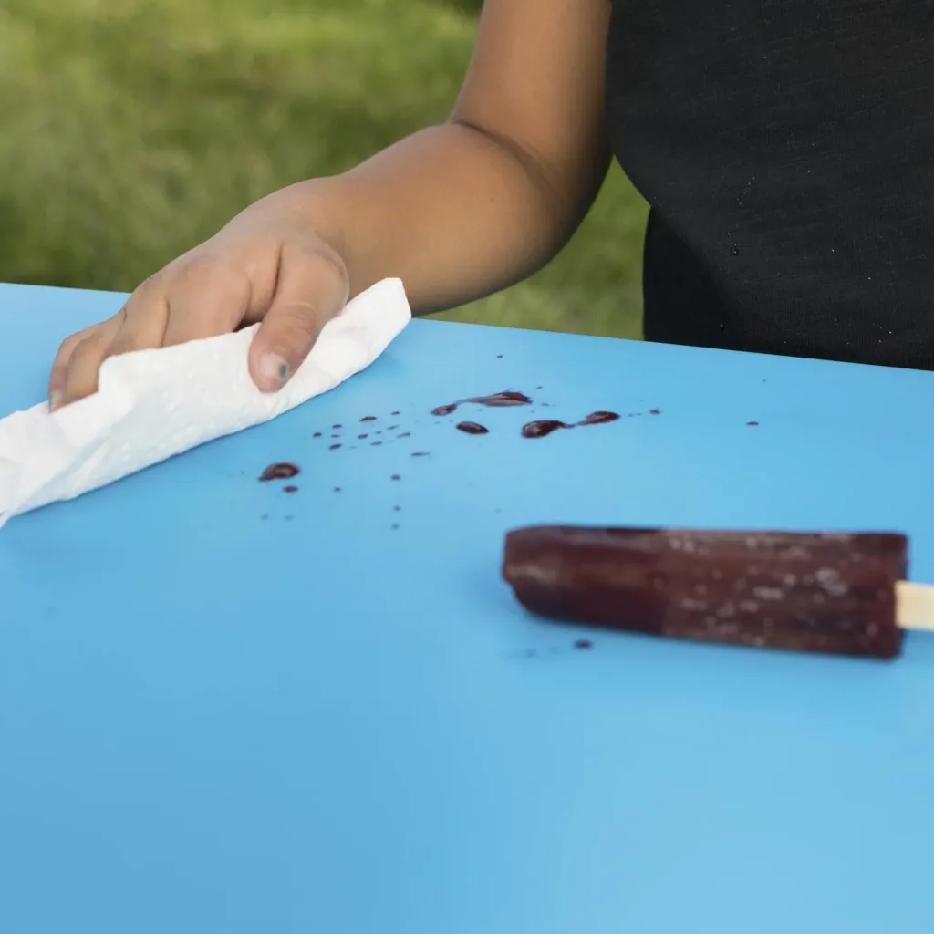 Lifetime Kinder Picknicktisch blau