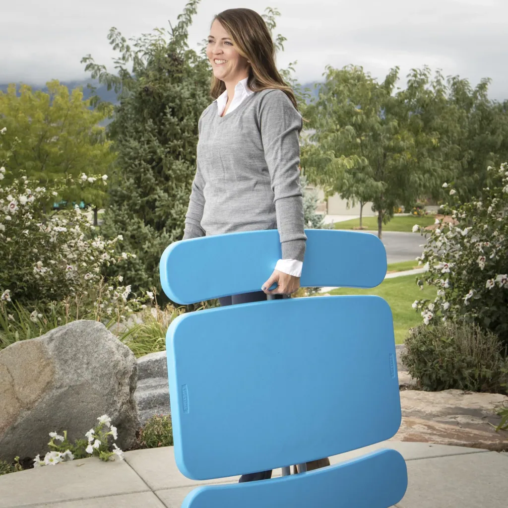Lifetime Kinder Picknicktisch blau