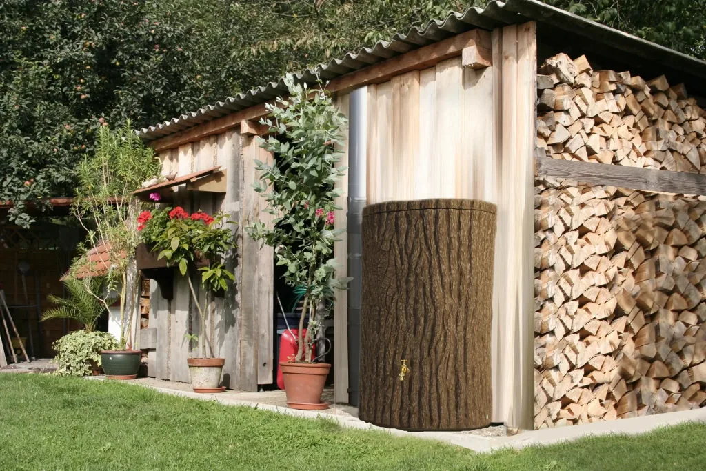 Regentonne "Evergreen Lite", 300 l Farbe dunkelbraun