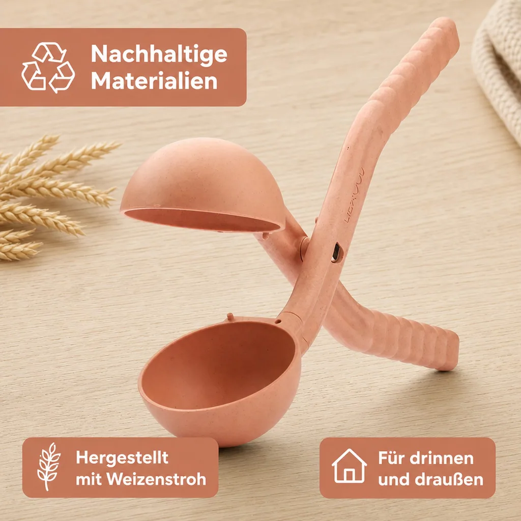 Liewood Schneeformer, Schneeballformer, Schneeballzange - Huey, Farbe: Tuscany rose