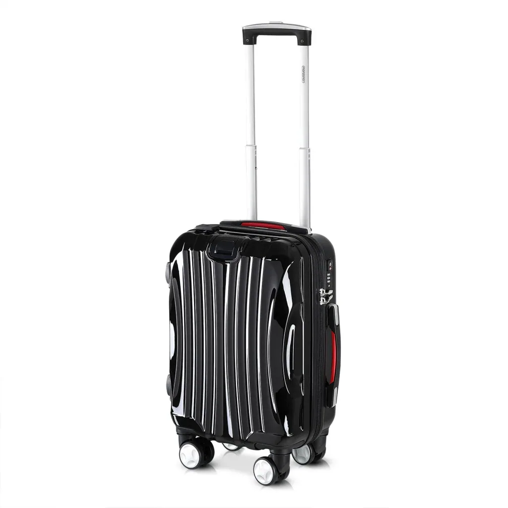 Hartschalenkoffer Ikarus Black M aus ABS 38l 55x35x20cm