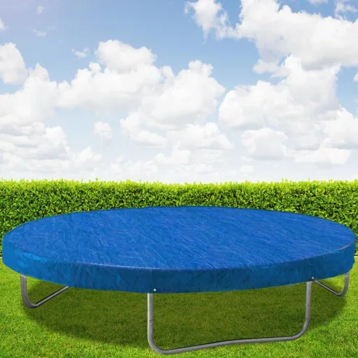 Trampolin-Abdeckung blau Ø244cm