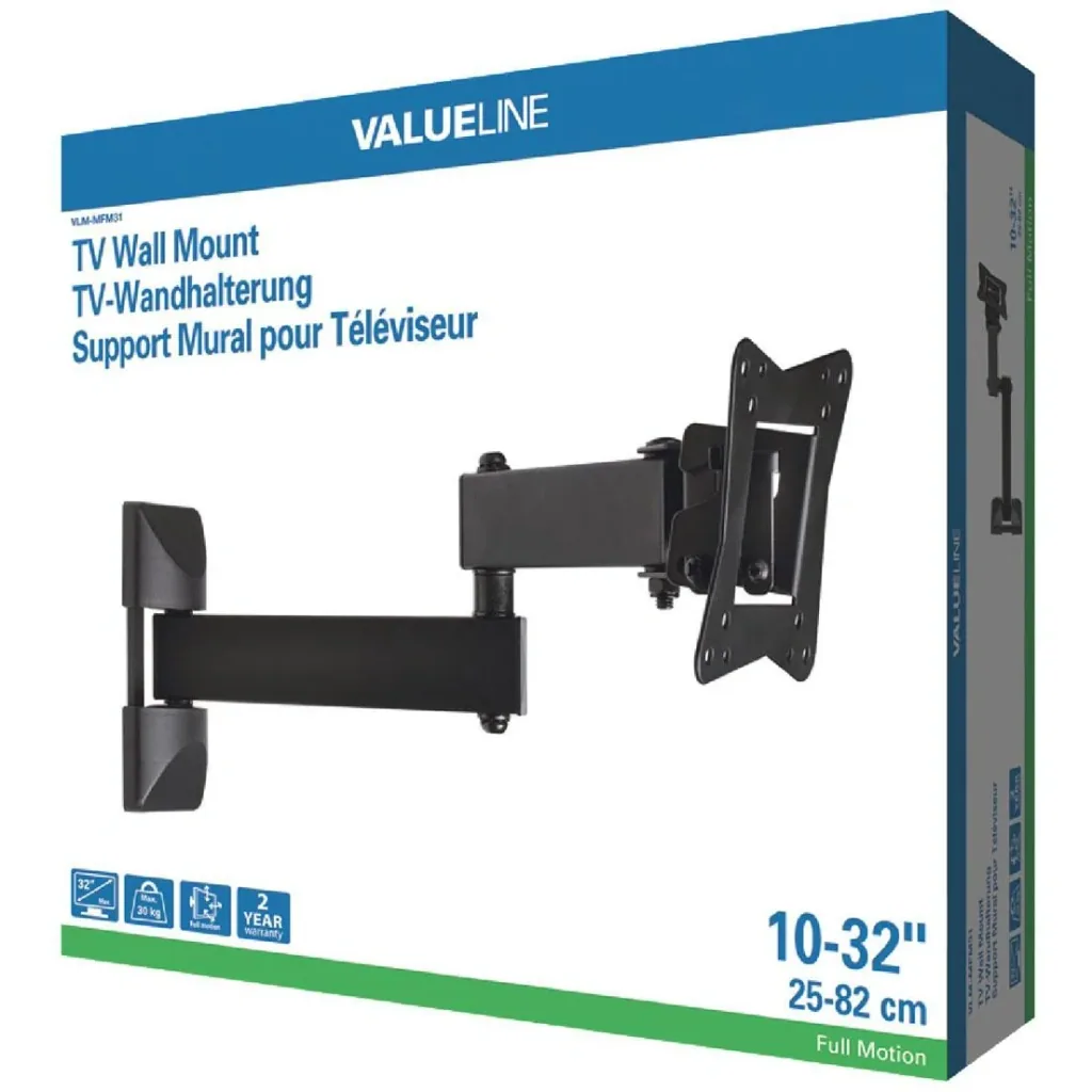 TV-Wandhalterung vollbeweglich 10 - 32 " 30 kg