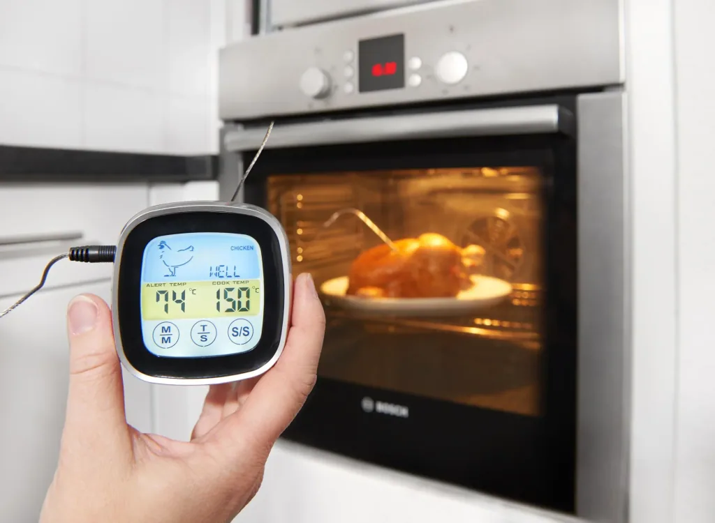 Digitales Brat- und Grill-Thermometer mit Touchscreen