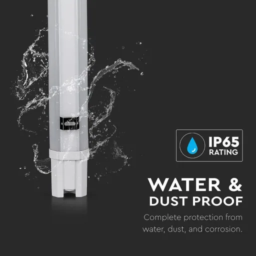 - LED-Leuchtstofflampe 120cm - 36W - 4000K- 3000 Lumen - IP65