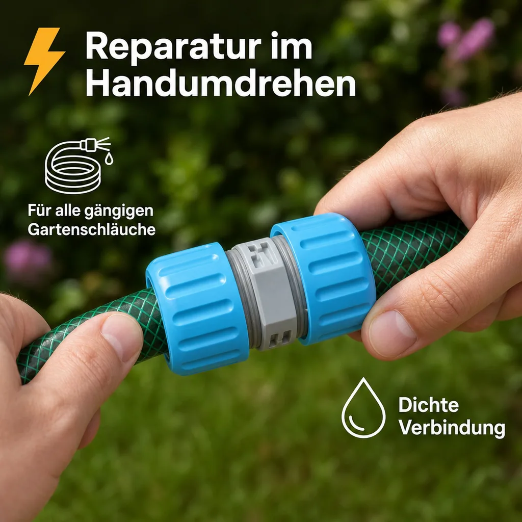 Schlauchverbinder 1 Zoll, Reparaturstück