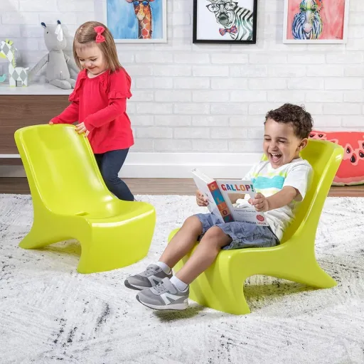 Junior Chic 2-teiliges Stuhl Set Lime