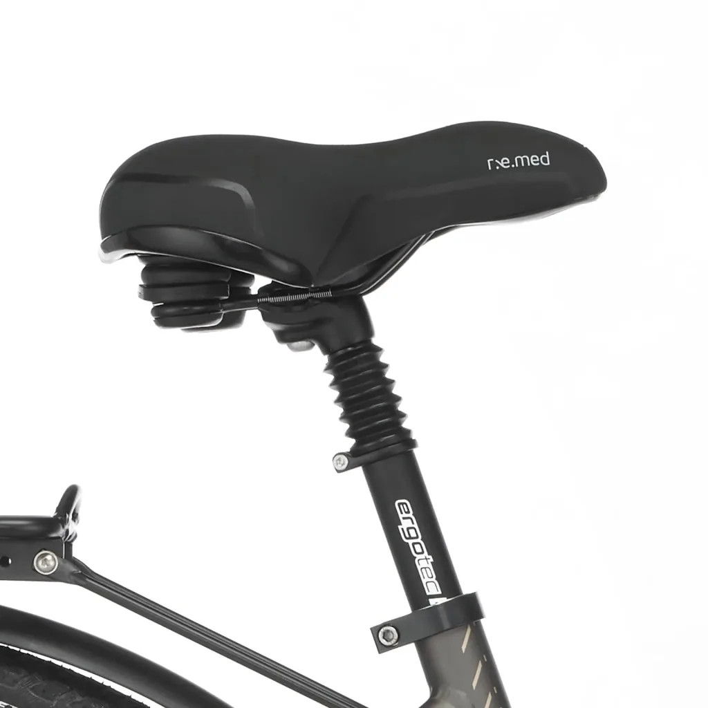 Unisex E-Bike City, 28 Zoll, Rahmengröße 44cm, 10-Gang Kettenschaltung, platingrau matt, CITA 6.0i