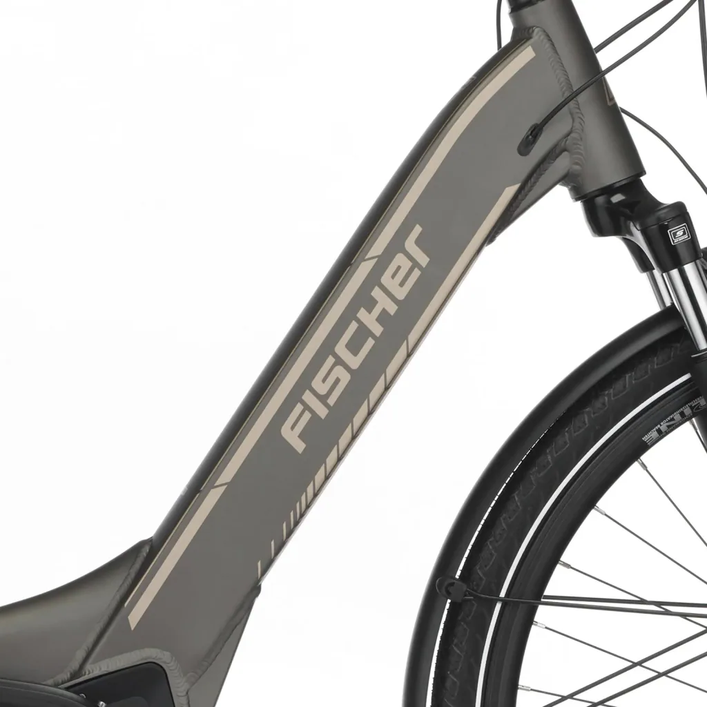 Unisex E-Bike City, 28 Zoll, Rahmengröße 44cm, 10-Gang Kettenschaltung, platingrau matt, CITA 6.0i