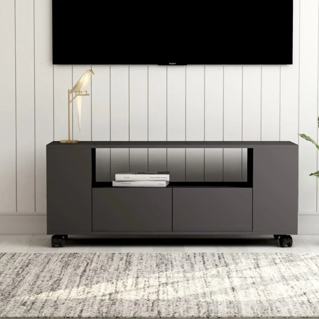 TV-Schrank 120x35x43 cm Spanplatte grau