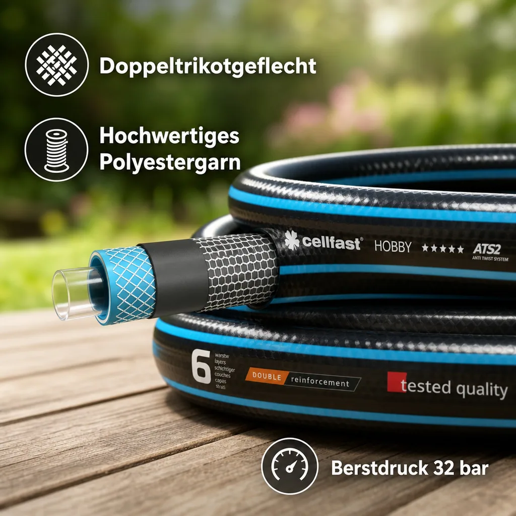 Hobby 1" 50 Meter Schlauch