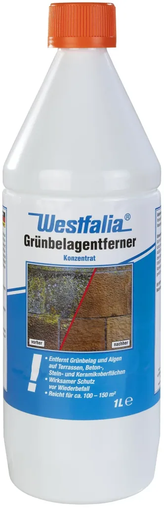 Grünbelagentferner Konzentrat 1l mit Gießkannenausgießer