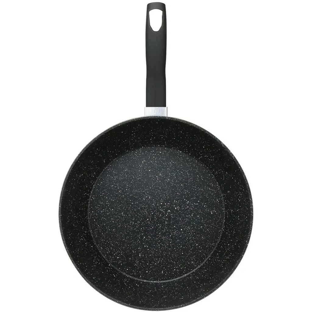 NL Bratpfanne - Marmorbeschichtung - 24 cm - Schwarz