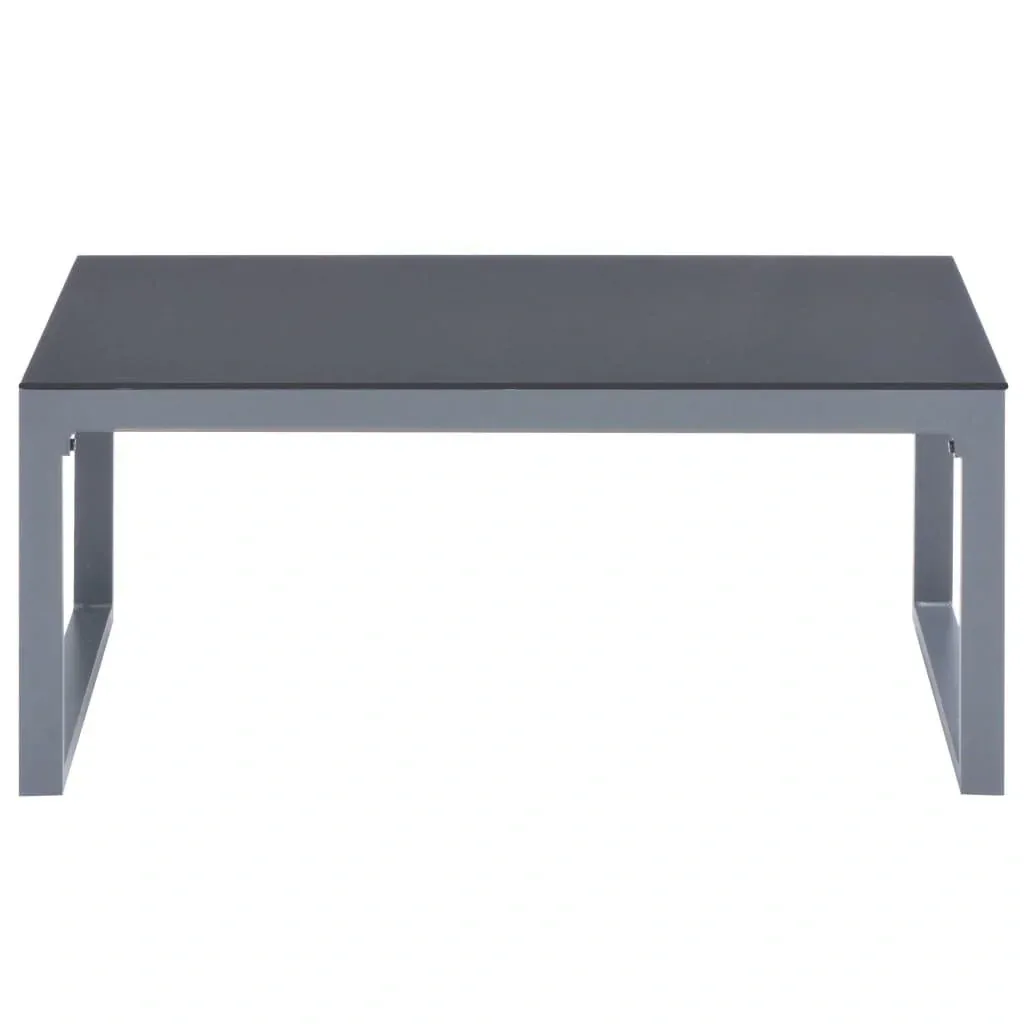 Couchtisch 90x50x40 cm Aluminium