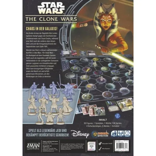Gesellschaftsspiel Star Wars The Clone Wars (Ein Brettspiel mit dem Pandemic-System)