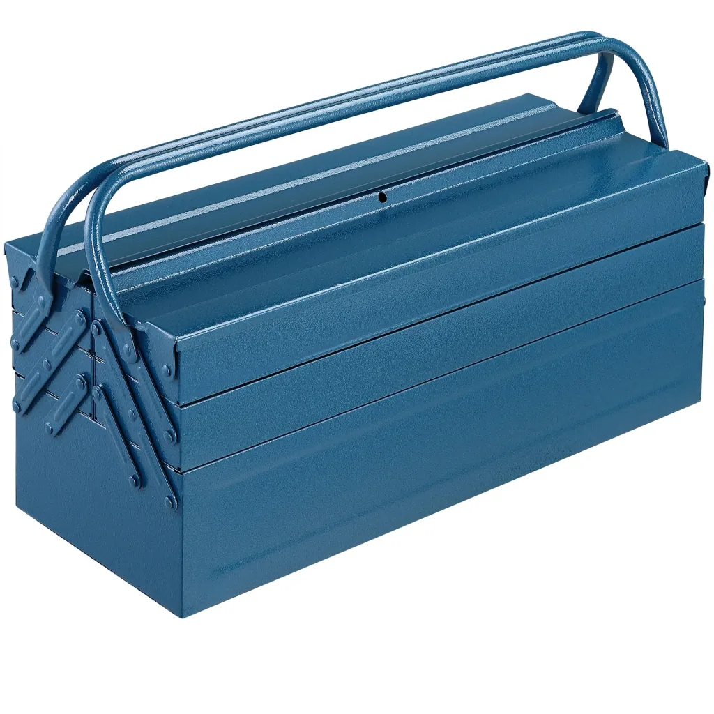 Stahl Werkzeugkoffer Blau