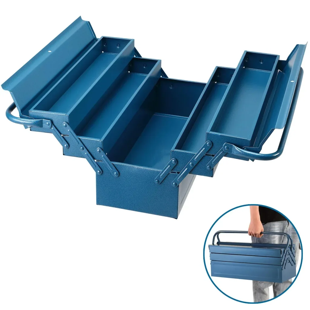 Stahl Werkzeugkoffer Blau