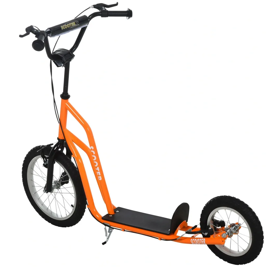 Kinderroller mit Handbremse