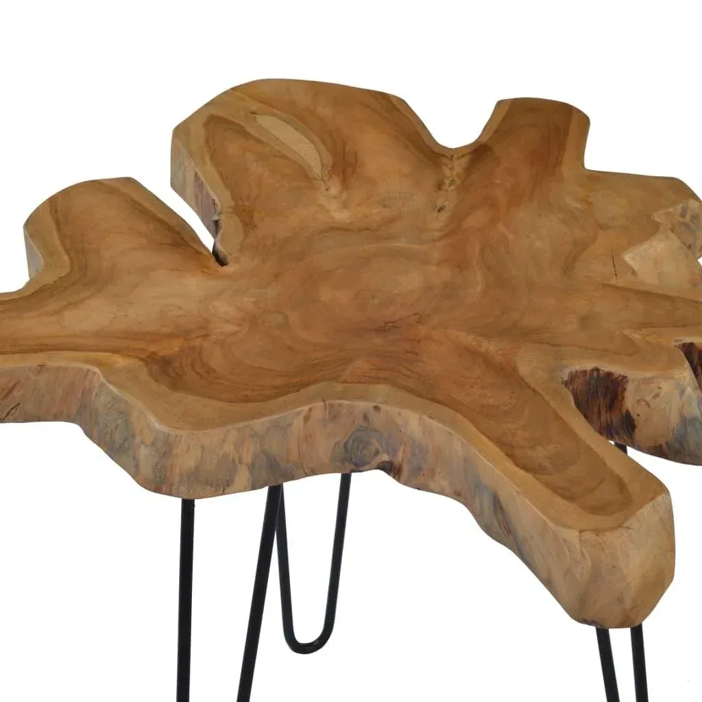 Couchtisch 60-70x45 cm Teak