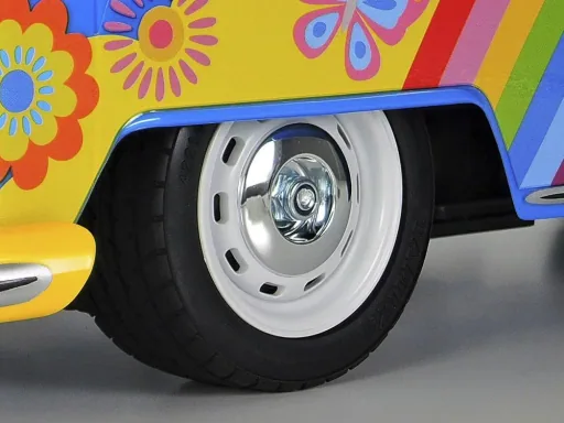 RC Bus VW Type 2 T1 Flower Lackierung 1:10