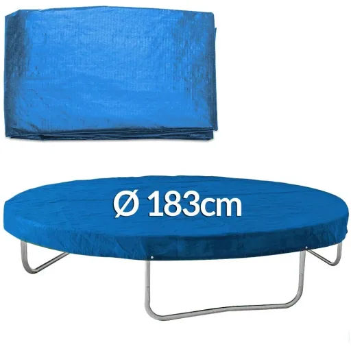 Abdeckung Trampolin blau Ø183cm