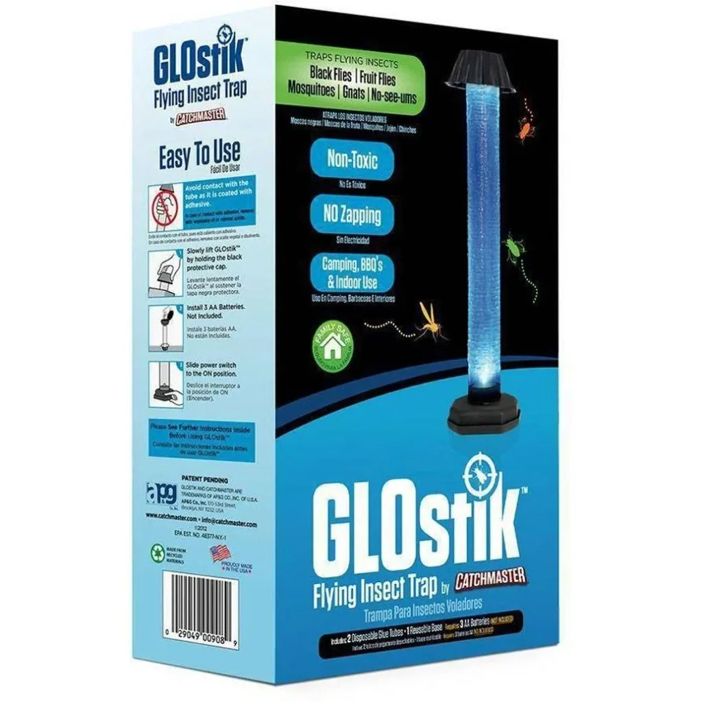 Catchmaster GLOstikTM Fliegenfalle - Insektenfalle - LED-Licht